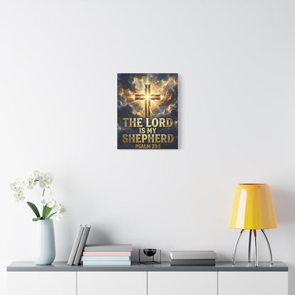 The Lord Is My Shepherd  - Psalm 23:1 Canvas Wall Art