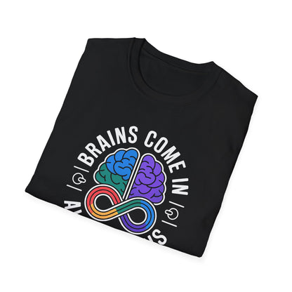 Brains Come in All Patterns T-Shirt