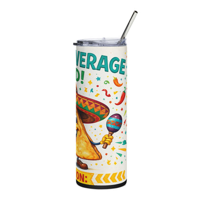 20oz Tumbler — "Nacho Average Dad" Fiesta Stainless Steel Travel Cup