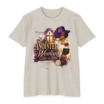 Anointed Woman T-Shirt — "Called to Serve" Christian Faith Tee