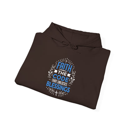 Faith The Code That Unlocks Blessings  Hoodie
