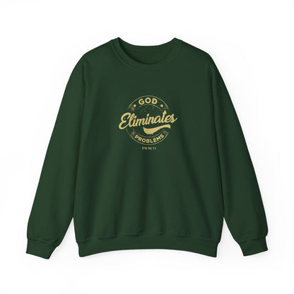 God Eliminates Problems Ps16:11  Sweatshirt