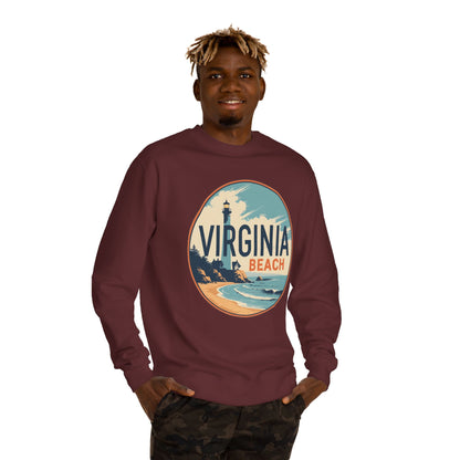 Virginia Beach Retro Lighthouse Sweatshirt