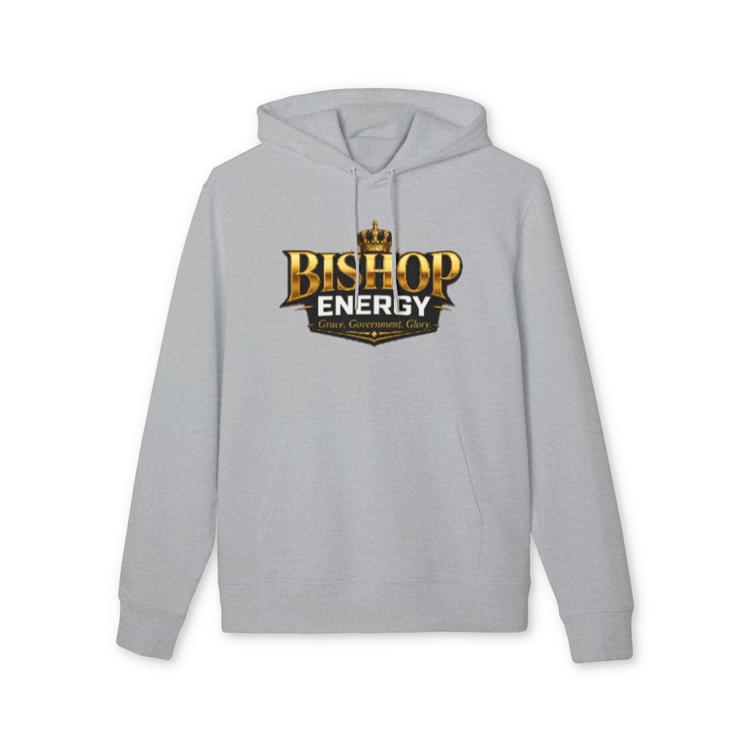 Bishop Energy Hoodie — Gold Crown Logo Pullover