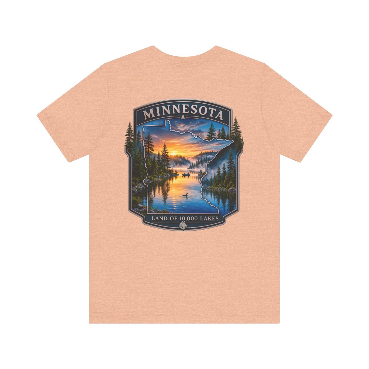 Minnesota Lakes Sunset T‑Shirt