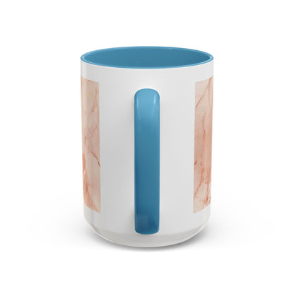 Mom Marble Accent Coffee Mug — Rose Gold & Gold Vein 11/15oz Gift