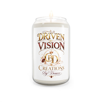 Driven by Vision Scented Soy Candle — 13.75 oz (Creations by Dmece)