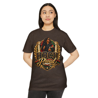 HBCU Proud T-Shirt — Black Graduate Crest Tee