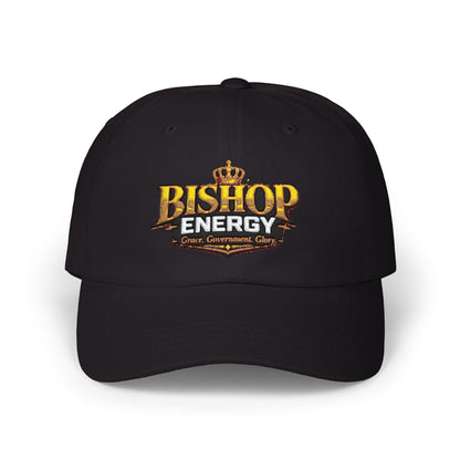 Dad Cap — Bishop Energy Embroidered Logo Baseball Hat
