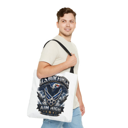 U.S. Air Force Aim High Tote Bag — Patriotic Eagle Military Tote