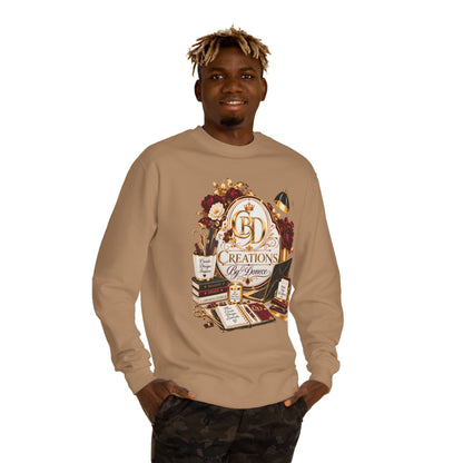 Crewneck Sweatshirt — Vintage Desk Creations Logo