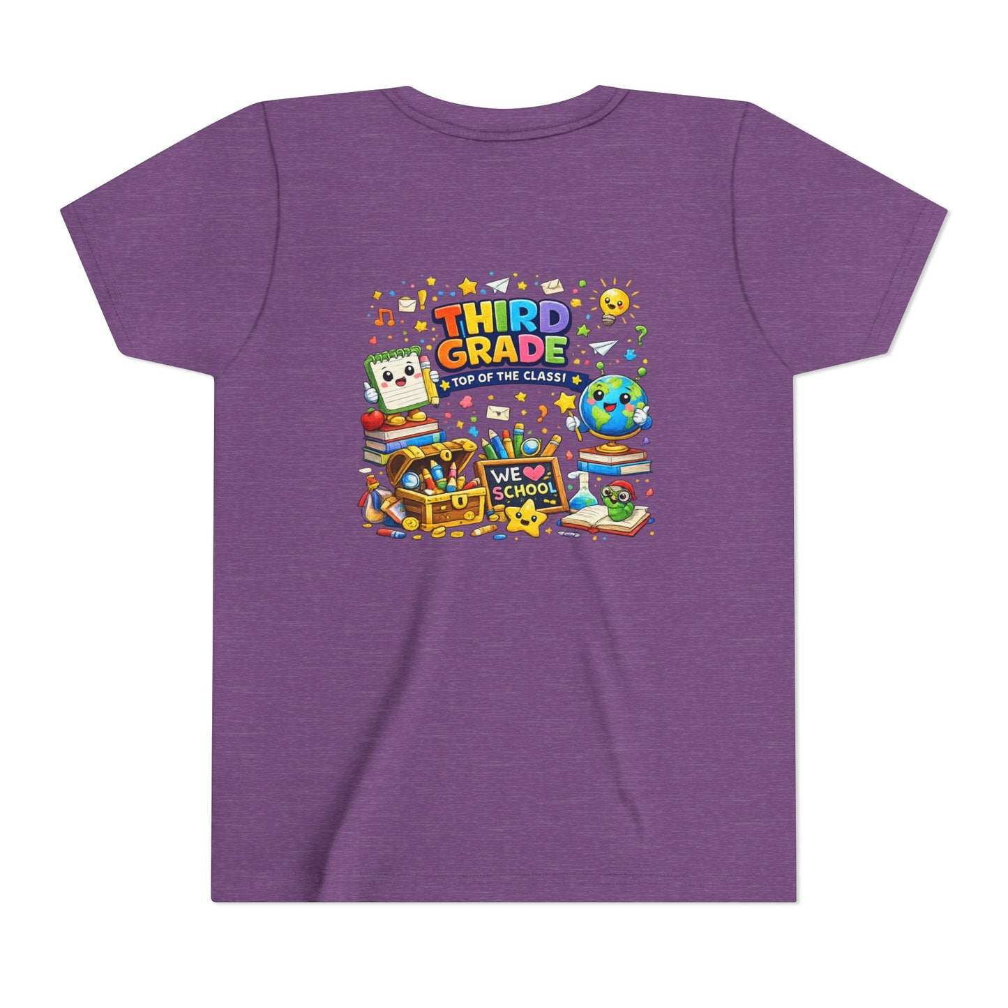 Third Grade Kids Tee — "Third Grade Out of the Classroom" Back-to-School Youth Shirt