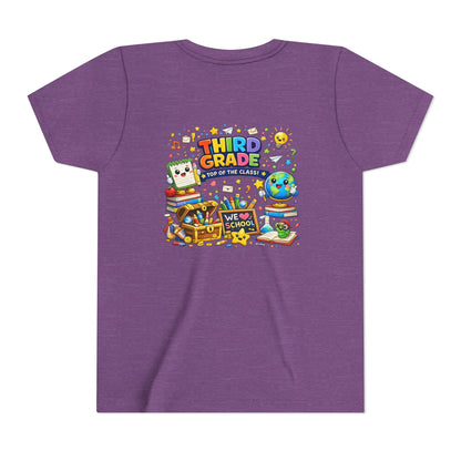 Third Grade Kids Tee — "Third Grade Out of the Classroom" Back-to-School Youth Shirt