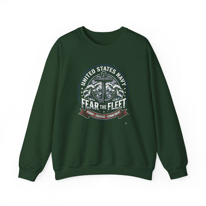 United States Navy Fear the Fleet Sweatshirt