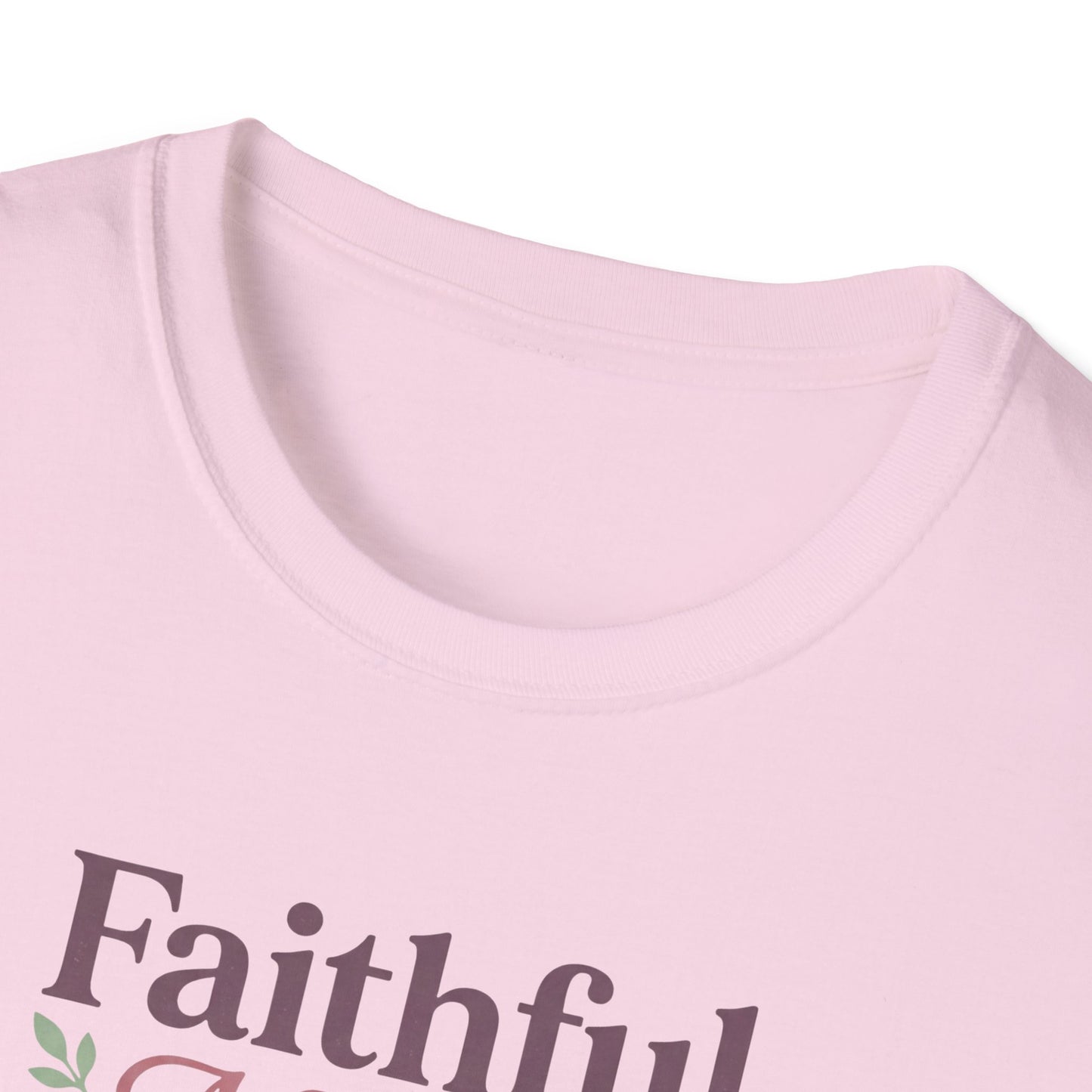 Faithful Mom Strong Heart T-Shirt
