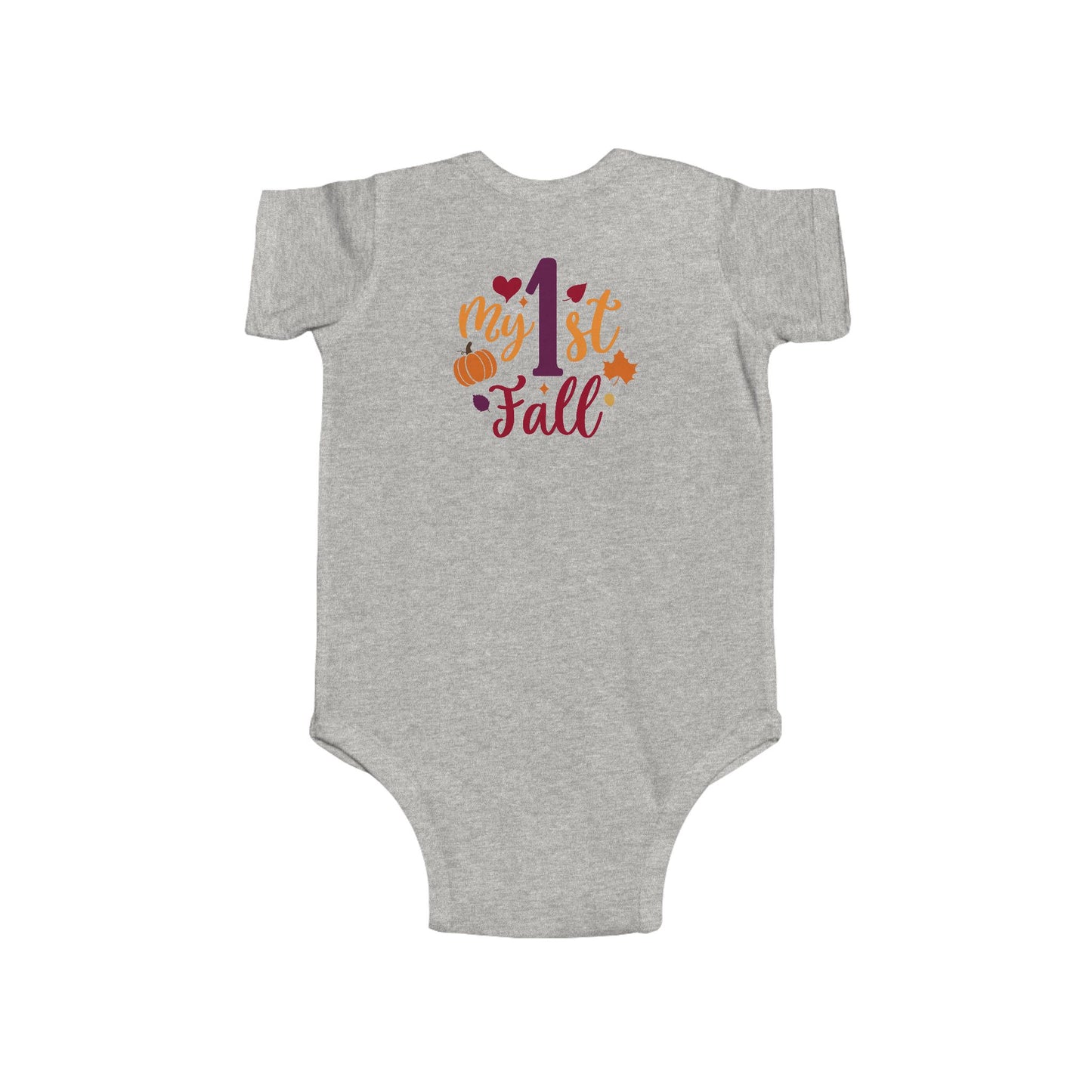 My 1st Fall Infant Bodysuit — Cute Thanksgiving/Autumn Baby Onesie