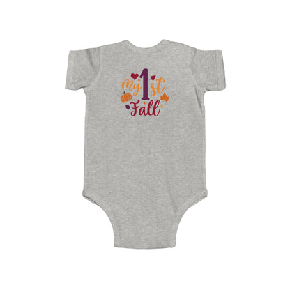 My 1st Fall Infant Bodysuit — Cute Thanksgiving/Autumn Baby Onesie
