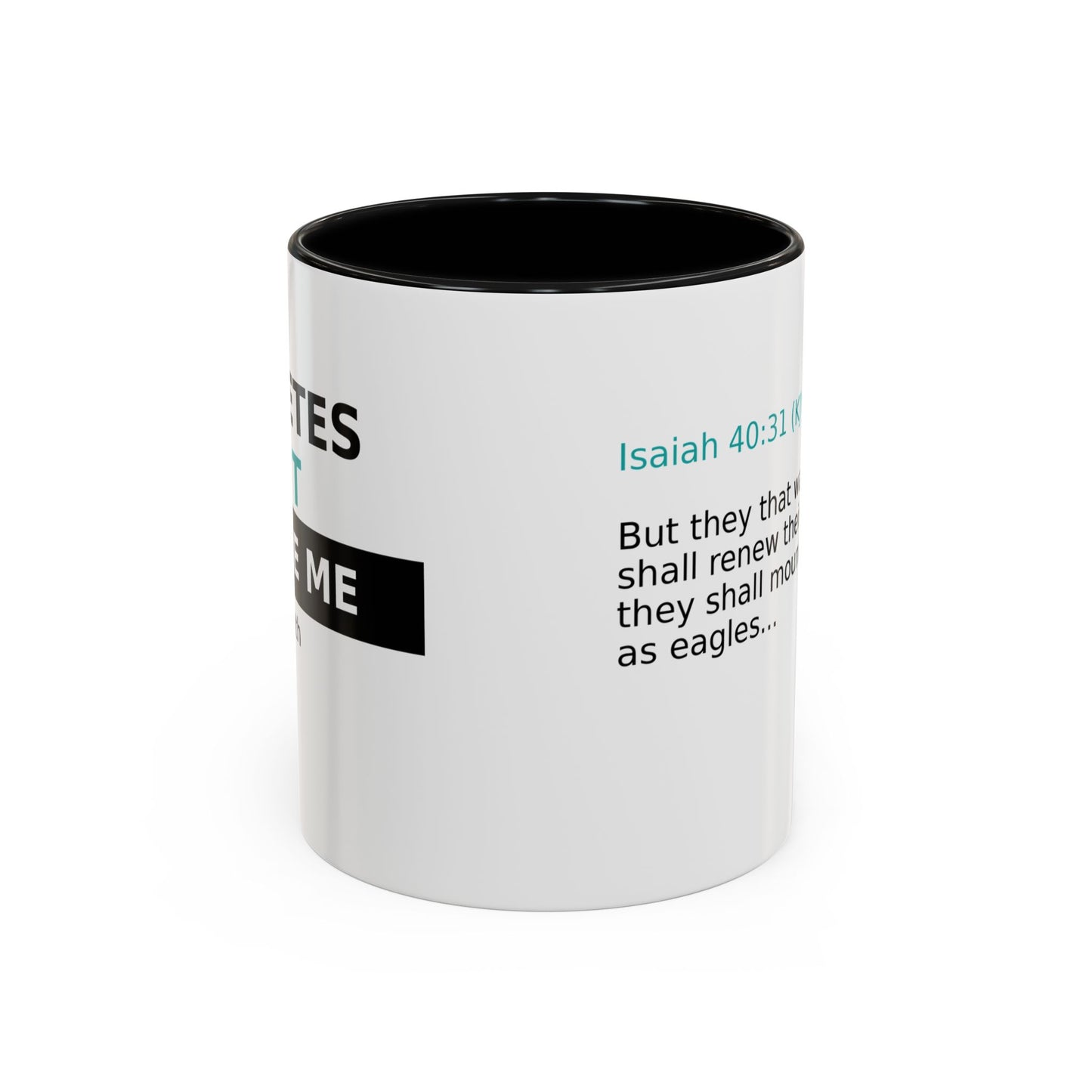 Scripture Coffee Mug — Isaiah 40:31 Inspirational Accent Mug (11/15oz)