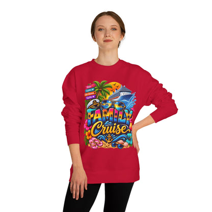 Crewneck Sweatshirt — Family Cruise Graphic Sweatshirt