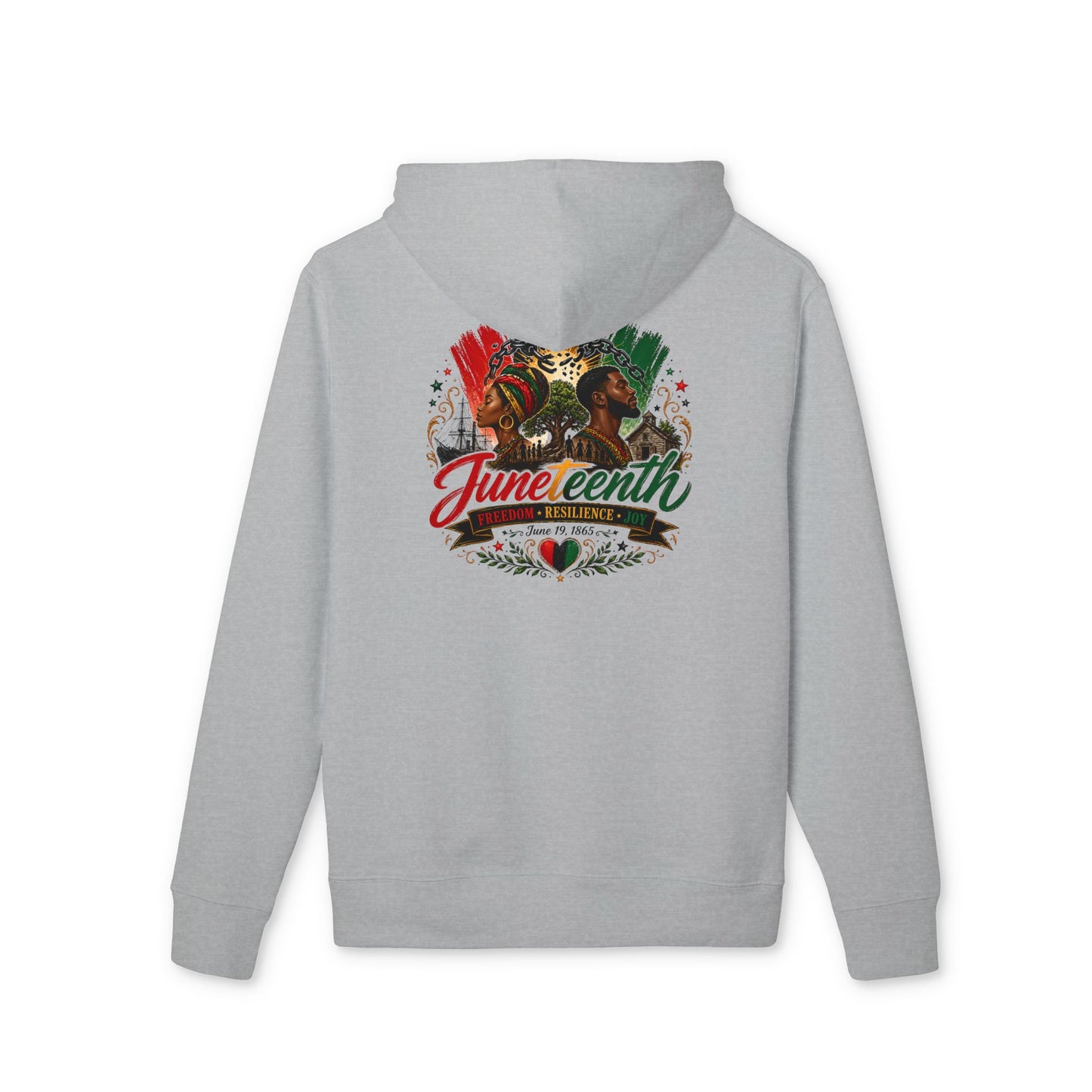Juneteenth Celebration Hoodie — Black History Freedom Tribute