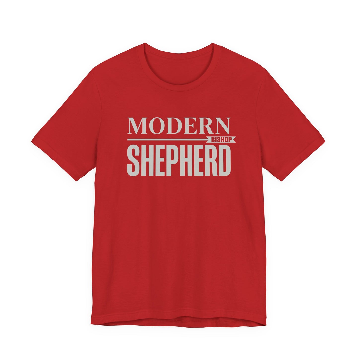 Modern Shepherd T‑Shirt – "Modern Bishop Shepherd" Graphic Tee