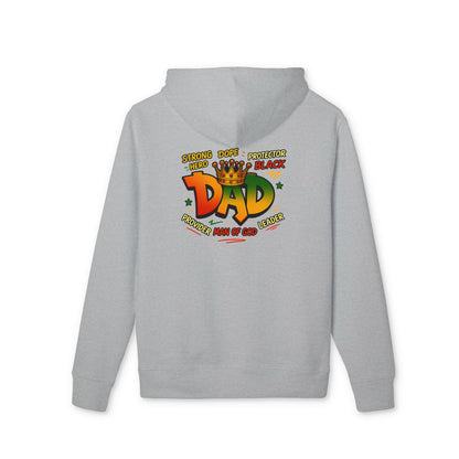 Dad Crown Hoodie — Proud Black Dad Graphic Pullover for Father’s Day