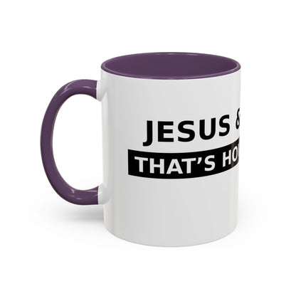 Coffee Mug — 'Caffeine & Insulin: That’s How I Function' Accent Mug