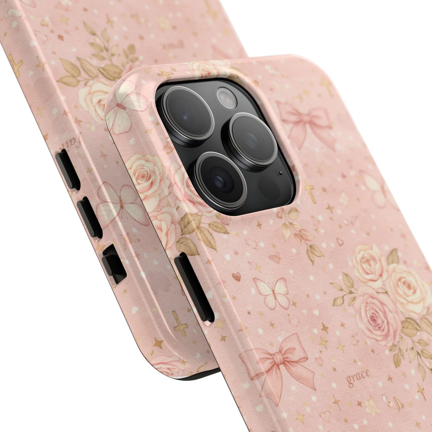 Grace Faith Phone Case | Christian floral iPhone Case