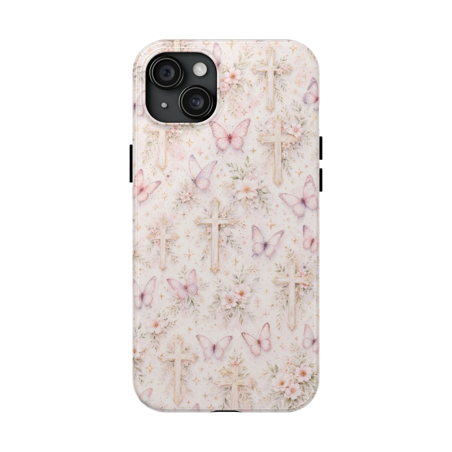 Blessed Wings Phone Case | Christian Floral iPhone Case