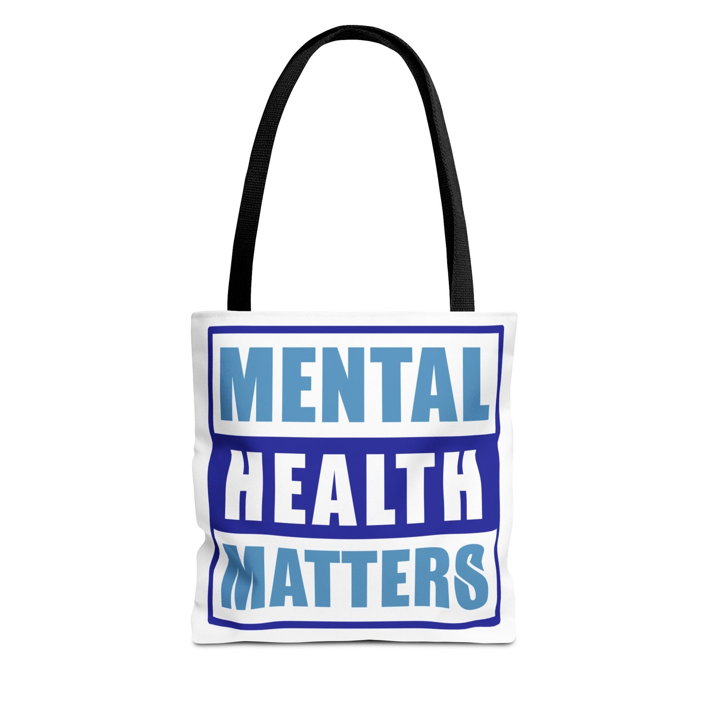 Mental Health Matters Tote Bag — Awareness Canvas Shopper