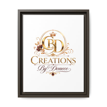 Creations By Donece — Framed Matte Canvas Wall Art