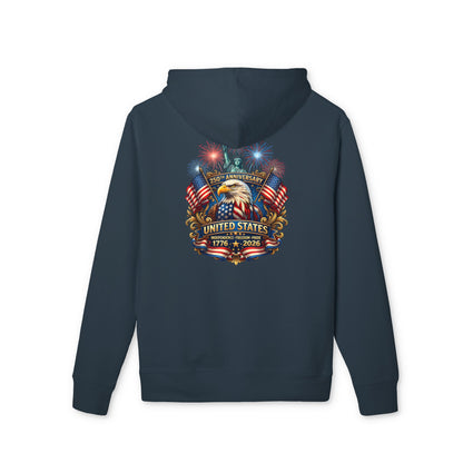 Patriotic Eagle Hoodie — United States 1776–2020 Memorial Design