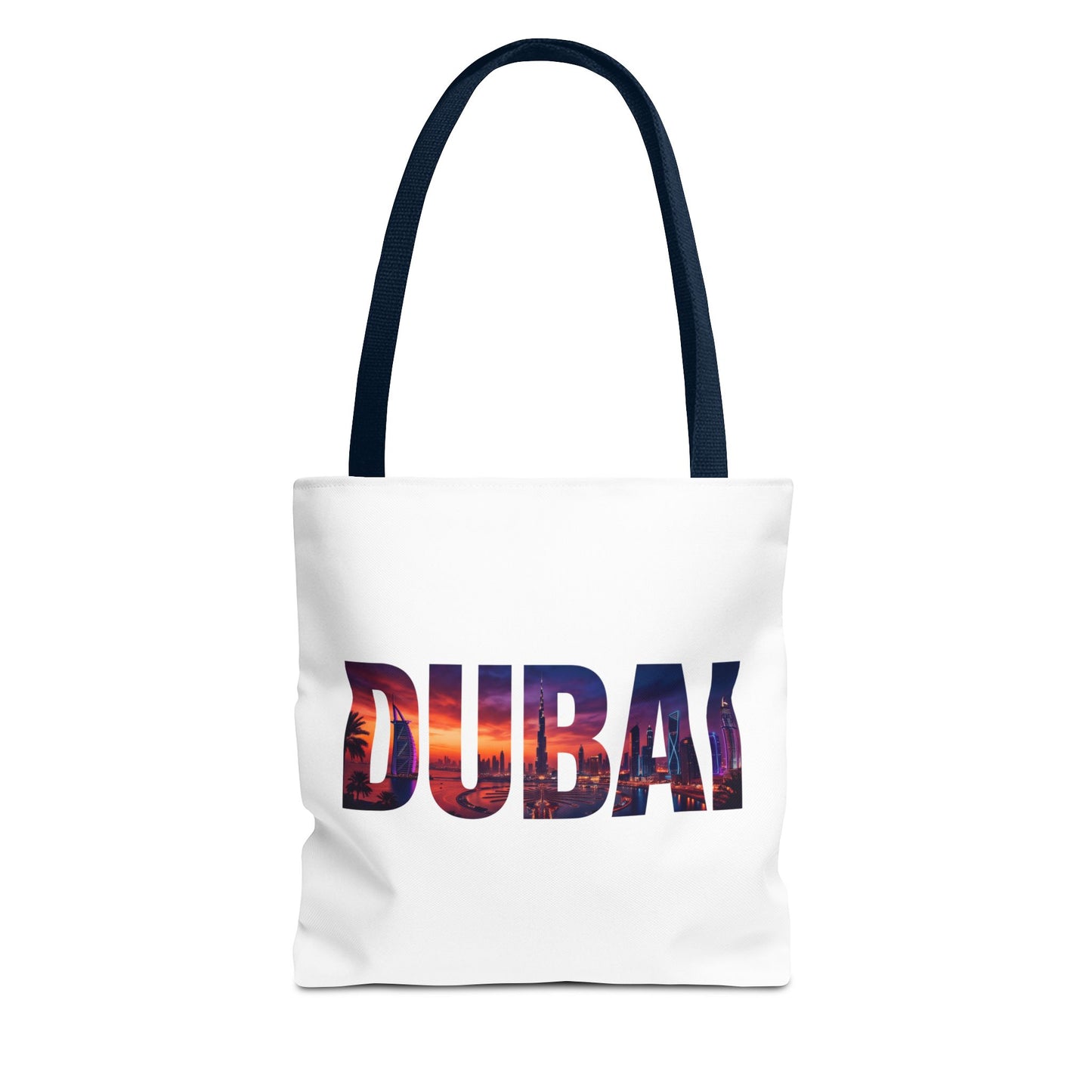 Dubai Sunset Tote Bag - City Skyline Travel Tote