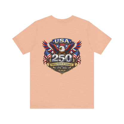 USA 250th Anniversary Eagle T-Shirt — 1776–2026 Patriotic Flag Tee