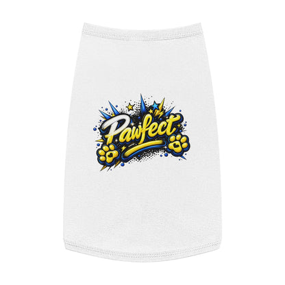 Pawfect Pet Tank Top — Cute Paw Print Dog & Cat Shirt
