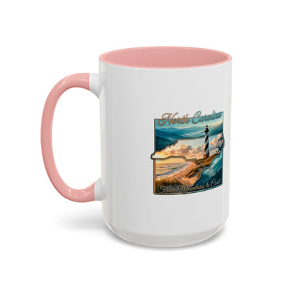 Coastal Lighthouse Coffee Mug – From Mountains to Coast Accent Mug