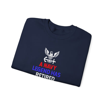 A Navy Legend Has Retired Sweatshirt