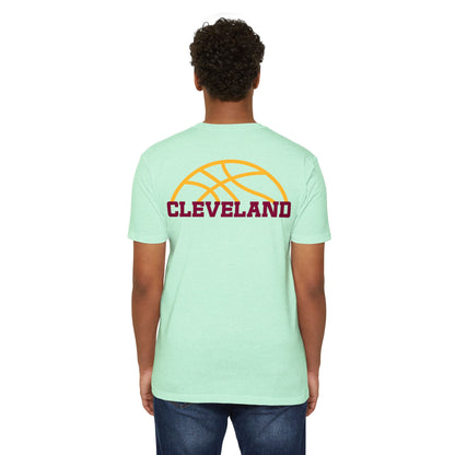 Cleveland  T-Shirt — Retro Hoop Team Tee