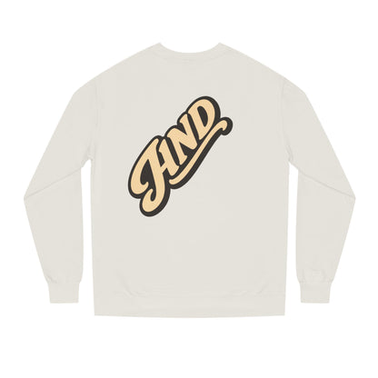 Kind Script Sweatshirt — Retro 'KIND' Graphic Crewneck
