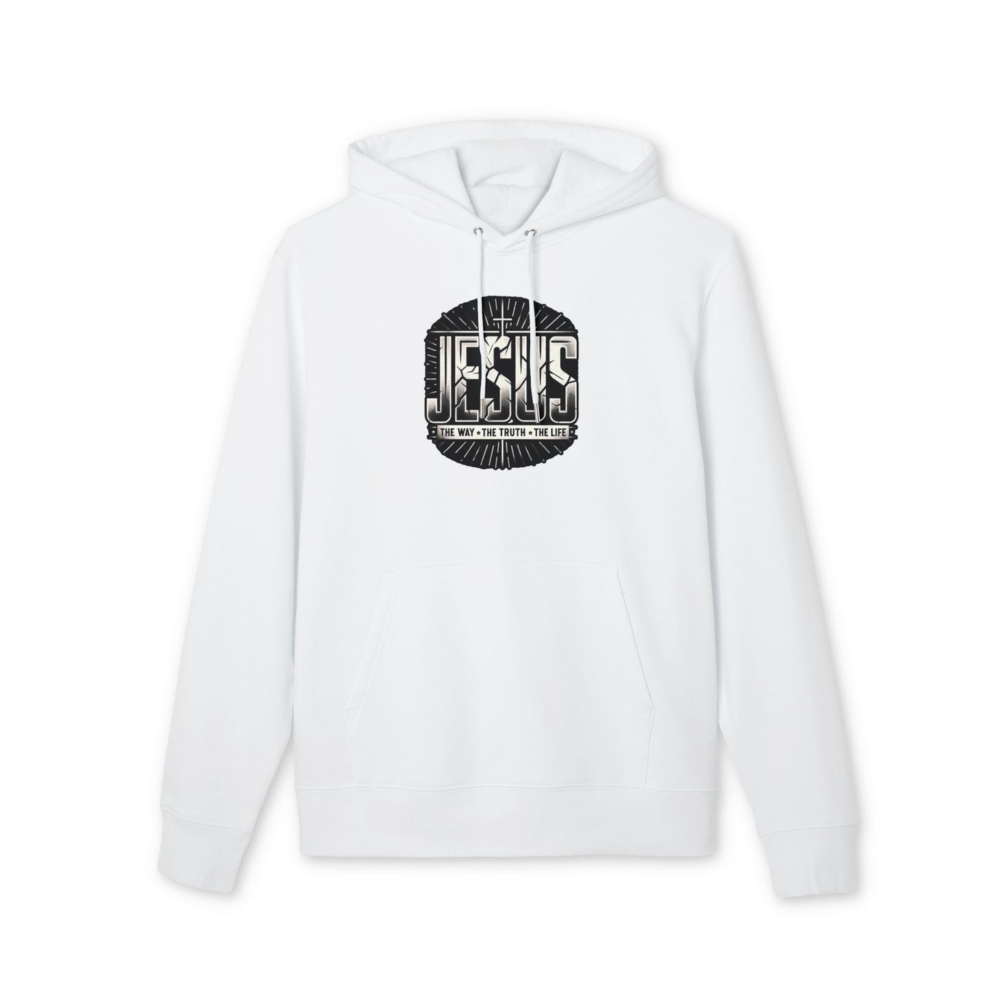 Jesus Hoodie — “Jesus: The Way • The Truth • The Life” Graphic Pullover