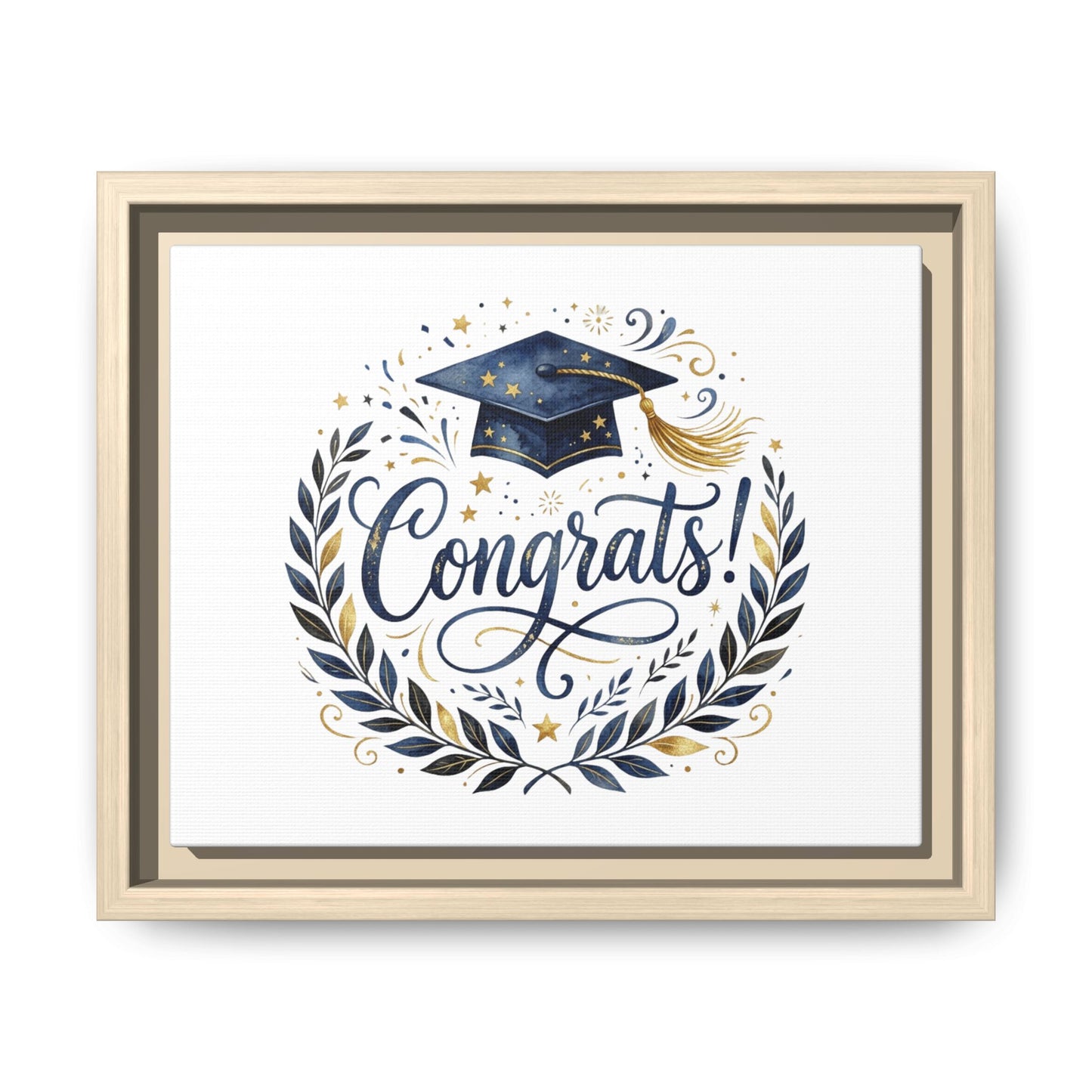 Matte Canvas, Framed (Multi-color)
