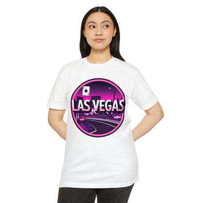 Las Vegas Retro Night Skyline T-Shirt