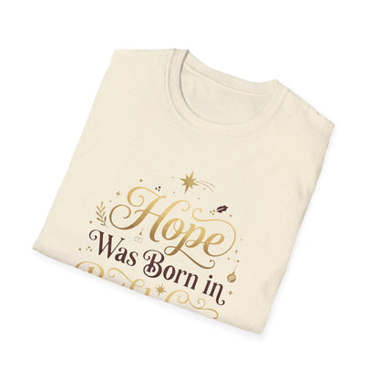 "Hope Was Born in Bethlehem" T-Shirt