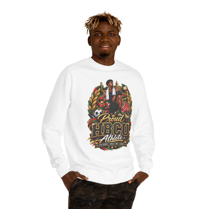 HBCU Athlete Crewneck — Proud HBCU College Sports Sweatshirt