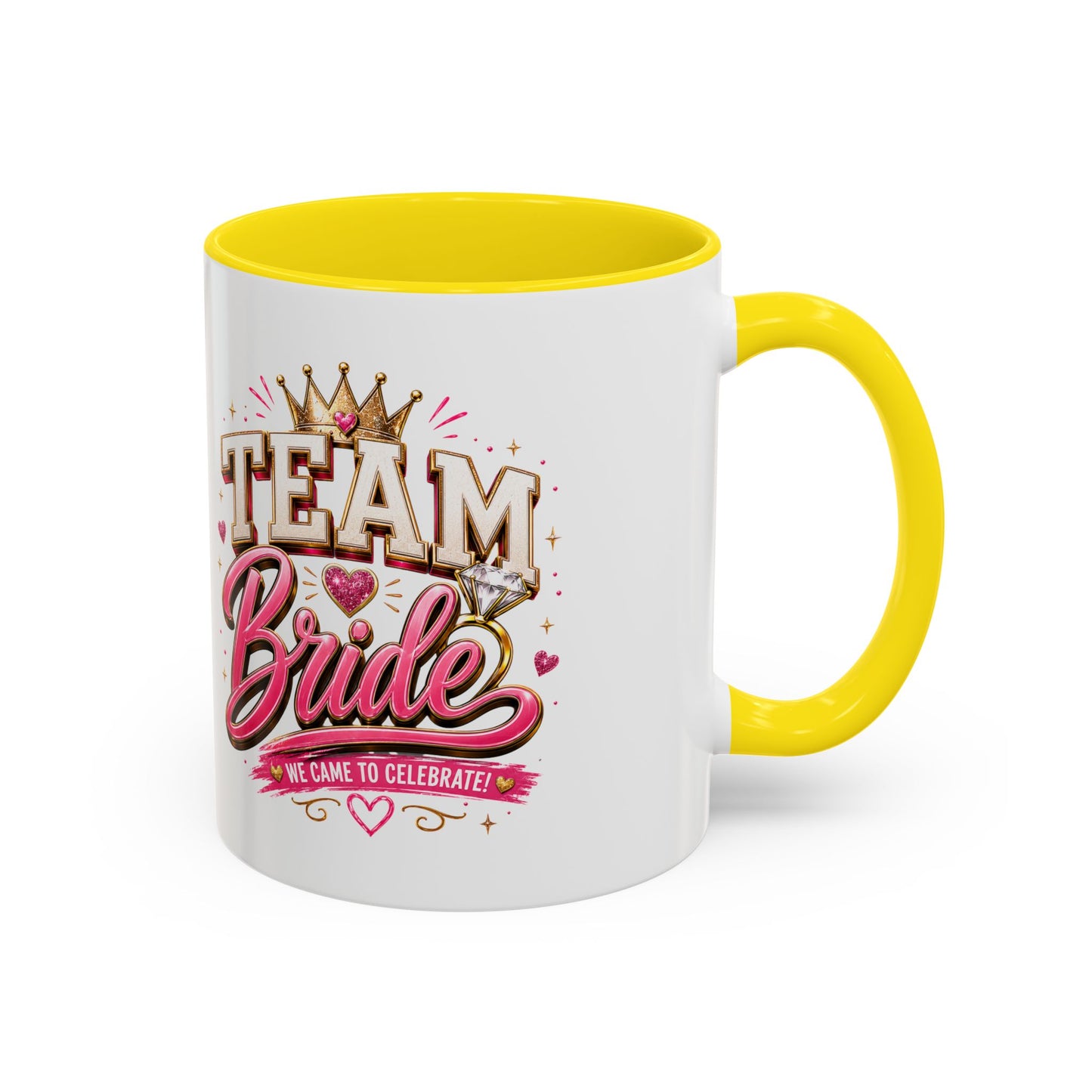 Team Bride Coffee Mug — 'Team Bride' Bachelorette Accent Mug (11/15oz)