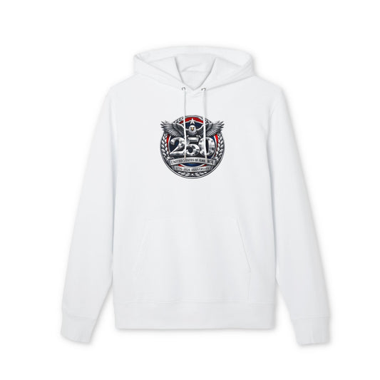 250 Cruiser Hoodie — Vintage American Motorcycle Emblem Pullover