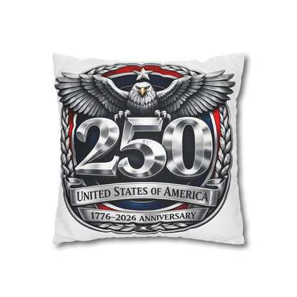 Spun Polyester Square Pillowcase