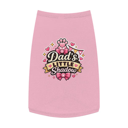 Dad's Little Shadow Pet Tank Top