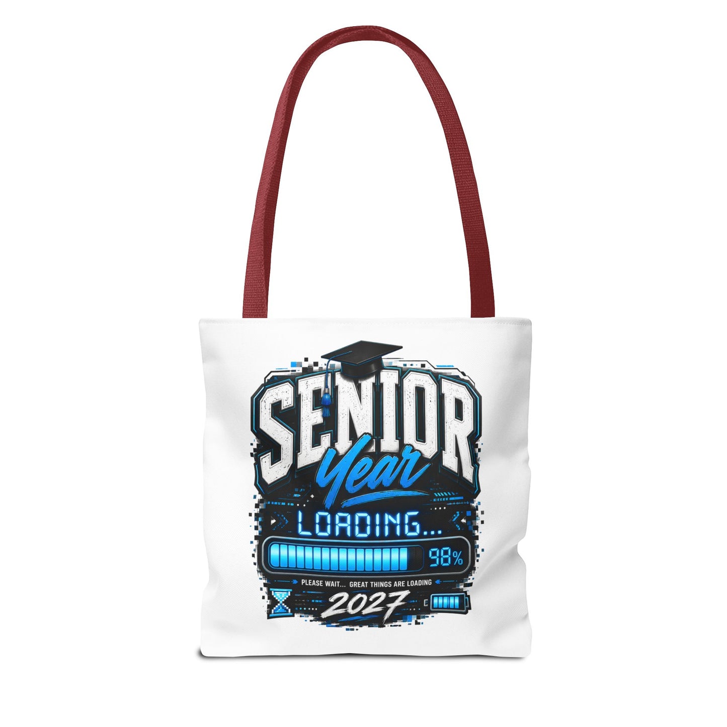 Senior Year Loading 2027 Tote Bag