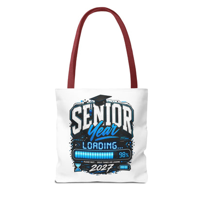 Senior Year Loading 2027 Tote Bag